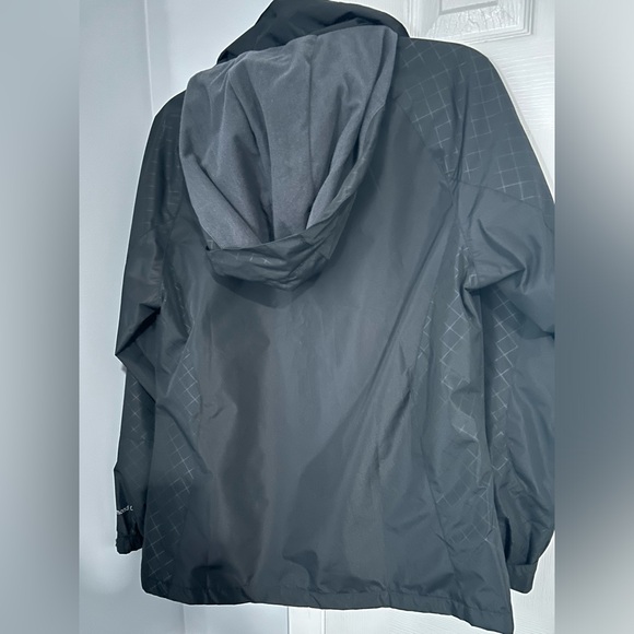 Diamond Candy women’s waterproof rain jacket with hood. Size medium. - Picture 3 of 3